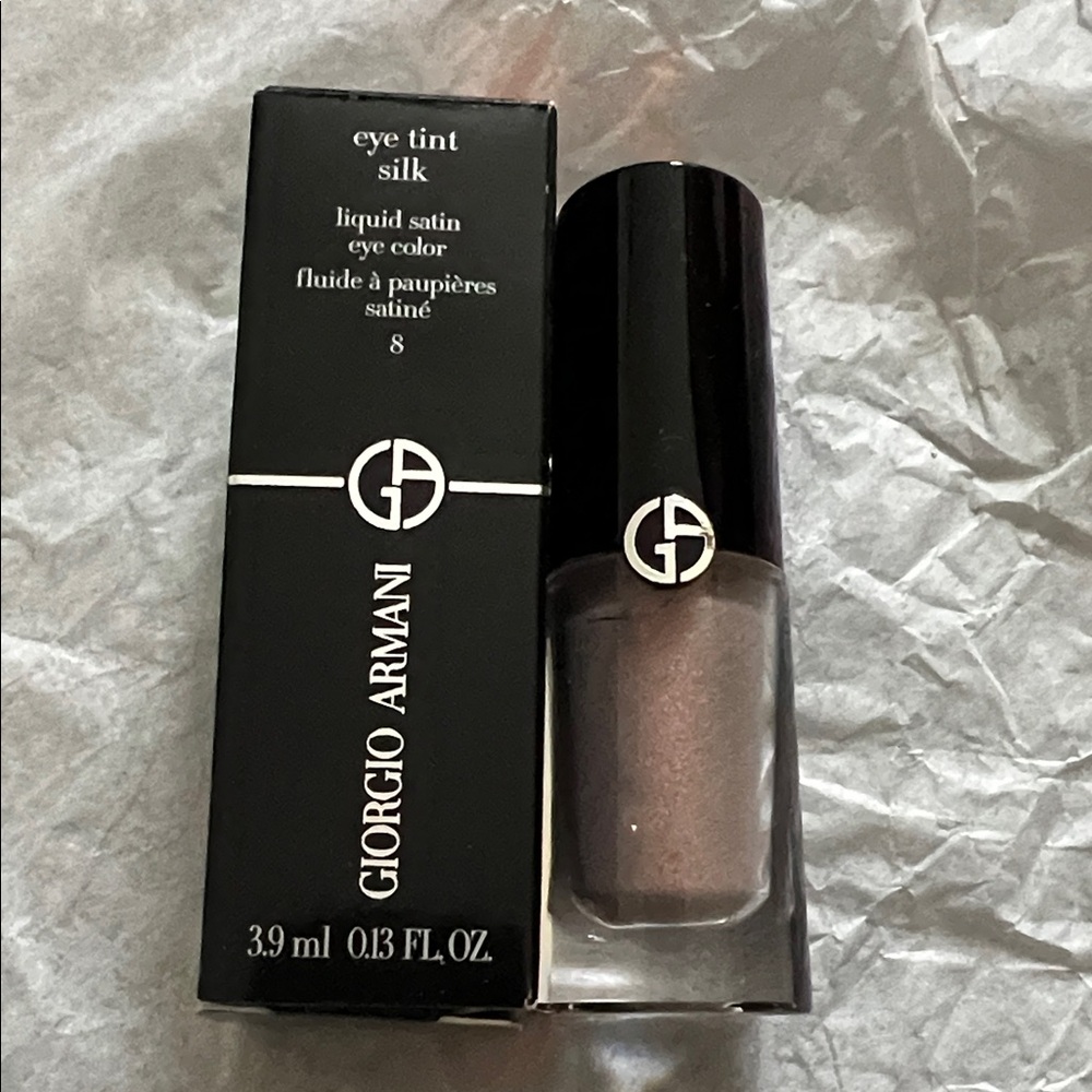 Giorgio Armani Eye Tint Silk Liquid Satin Eye Color - Shimmery Bronze Brown